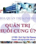 Bài giảng Quản trị chuỗi cung ứng: Chương 3 - ThS. Ngô Thị Phương Anh