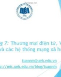 Bài giảng Hệ thống thông tin quản lý: Chương 7 - GV. Nguyễn Mạnh Tuấn