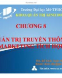 Bài giảng Chương 8: Quản trị truyền thông marketing tích hợp - ThS. Đỗ Khắc Xuân Diễm