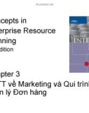 Bài giảng Concepts in Enterprise Resource Planning (2nd Edition) - Chương 3: Hệ thống thông tin về Marketing và quy trình quản lý đơn hàng