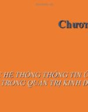 Bài giảng Hệ thống thông tin quản lý - Chương 3: Các hệ thống thông tin ứng dụng trong quản trị kinh doanh