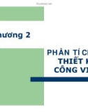 SLIDE QUẢN TRỊ CHIẾN LƯỢC - CHƯƠNG: 2 PHÂN TÍCH VÀ THIẾT KẾ CÔNG VIỆC