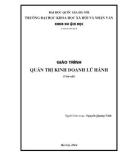 Giáo trình Quản trị kinh doanh lữ hành - Nguyễn Quang Vinh