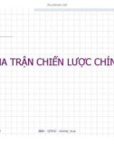 Bài giảng quản trị chiến lược phần 10