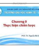 Bài giảng Quản trị chiến lược: Chương 9 - PGS. TS. Nguyễn Hải Quang