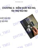 Bài giảng Quản trị rủi ro: Chương 3 - ĐH Thương mại