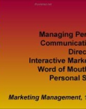 Marketing Management (Philip Kotler) - chapter 19