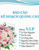 Kế hoạch quảng cáo