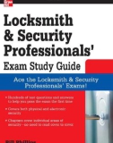 LOCKSMITH AND SECURITY PROFESSIONALS' EXAM STUDY GUIDE