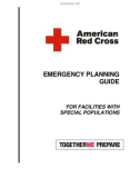 EMERGENCY PLANNING GUIDE FOR FACILITIES WITH SPECIAL POPULATIONS