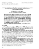 Đánh giá sự phân hoá mức sống dân cư vùng Duyên hải Nam Trung Bộ (Việt Nam) bằng phương pháp phân nhóm thống kê và thang điểm tổng hợp