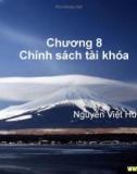 Chương 8: Chính sách tài khóa