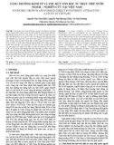 Tăng trưởng kinh tế và thu hút vốn đầu tư trực tiếp nước ngoài – nghiên cứu tại Việt Nam