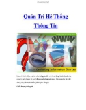 Quản Trị Hệ Thống Thông Tin