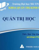 Bài giảng Quản trị học: Chương 10 - Bùi Thị Quỳnh Ngọc