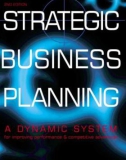 STRATEGIC BUSINESS PLANNING A DYNAMIC SYSTEM for improving performance & competitive advantage