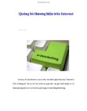 Quảng bá thương hiệu trên Internet