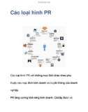 Các loại hình PR