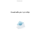 E-mail miễn phí: Lợi và Hại