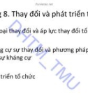 Bài giảng Hành vi tổ chức: Chương 8 - ĐH Thương mại