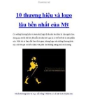 10 thương hiệu và logo lâu bền nhất của Mỹ