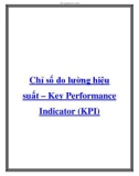 Chỉ số đo lường hiệu suất – Key Performance Indicator (KPI)