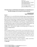 Khả năng áp dụng các mô hình đánh giá chất lượng báo cáo tài chính thông qua các đặc điểm chất lượng cơ bản của thông tin tài chính tại Việt Nam