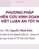 Phương pháp nghiên cứu kinh doanh