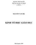 Giáo trình Kinh tế học giáo dục - Nguyễn Văn Hộ