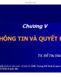 Bài giảng Quản lý nhà nước về kinh tế: Chương 5 - TS. Đỗ Thị Hải Hà