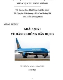 Giáo trình Khái quát về hàng không dân dụng - TS. Dương Cao Thái Nguyên (chủ biên)