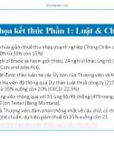 Bài giảng Luật và chính sách kinh tế - Bài 17, 18: Thảo luận hàn lâm: Luật & phát triển