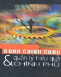 Hành chính công và quản lý hiệu quả chính phủ part 1