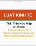 Bài giảng môn Luật kinh tế