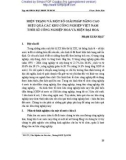 Hiện trạng và một số giải pháp nâng cao hiệu quả các khu công nghiệp Việt Nam thời kì công nghiệp hóa và hiện đại hóa