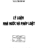 Hệ thống Lý luận nhà nước và pháp luật: Phần 1