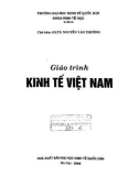 Giáo trình Kinh tế Việt Nam: Phần 1