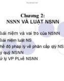 Bài giảng Luật tài chính - Chương 2: Ngân sách nhà nước và luật ngân sách nhà nước