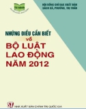 Pháp luật về Bộ luật lao động năm 2012: Phần 1