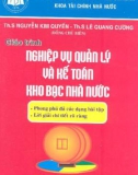 Giáo trình Nghiệp vụ quản lý và kế toán kho bạc Nhà nước - NXB Thống kê