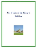 Các tổ chức xã hội dân sự ở Thái Lan