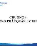 Bài giảng Nguyên lý quản lý kinh tế - Chương 4: Phương pháp quản lý kinh tế (Năm 2022)