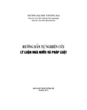 Lý luận nhà nước và pháp luật: Hướng dẫn tự nghiên cứu - Phần 1