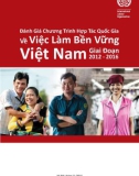 Đánh giá chương trình hợp tác quốc gia về việc làm bền vững Việt Nam giai đoạn 2012-2016