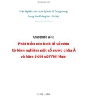 Phát triển nền kinh tế số nhìn từ kinh nghiệm một số nước châu Á và hàm ý đối với Việt Nam