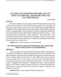 Các nhân tố ảnh hưởng đến hiệu quả của công tác kiểm tra, thanh tra thuế tại cục thuế TP.HCM