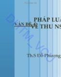 Bài giảng Pháp luật tài chính và ngân hàng – Vấn đề 4: Pháp luật về thu ngân sách nhà nước