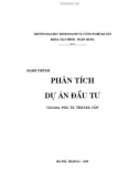 Giáo trình Phân tích dự án đầu tư - ĐH Kinh doanh và Công nghệ Hà Nội