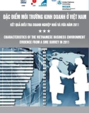 Báo cáo Đặc điểm môi trường kinh doanh ở Việt Nam – Kết quả điều tra doanh nghiệp nhỏ và vừa năm 2011