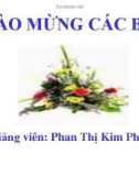 Bài giảng Kinh tế học vi mô: Lý thuyết người tiêu dùng - Phan Thị Kim Phương